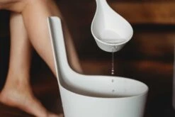 Rento Pisara Design Sauna Emmer En Lepel – Wit