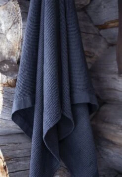 Sauna Handdoek Zwart/grijs 90×180 Cm – Rento Kenno -Zwembadbenodigdheden Winkel 331563 D 01 scaled 1