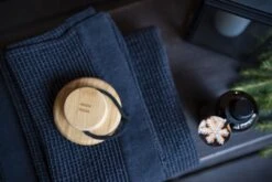 Sauna Handdoek Zwart/grijs 90×180 Cm – Rento Kenno -Zwembadbenodigdheden Winkel 331563 D 11 scaled 1