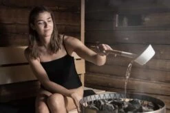 Rento Sauna Lepel Design – Wit -Zwembadbenodigdheden Winkel 601179 D 01 scaled 1