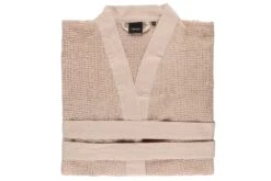 Rento Sauna Badjas Kenno Small/Medium – Beige -Zwembadbenodigdheden Winkel 90ab80db30dcb42c86b335c33e5c966f9ae3daa34f3c07e192f5c81740ea7cff