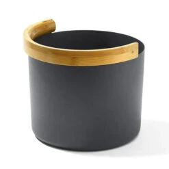 Kolo Sauna Bucket 2 – Zwart – Emmer Voor Sauna -Zwembadbenodigdheden Winkel Kolo Bucket2 Black