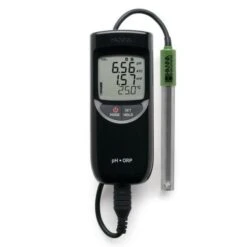 Waterbestendige Draagbare PH/mV/ORP/temp.-meter Met DIN-connectie Met PH/ORP-elektrode