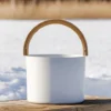 Kolo Sauna Bucket 2 – Wit – Emmer Voor Sauna