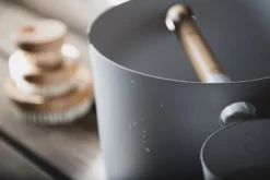 Kolo Design Sauna Emmer + Lepel – Wit -Zwembadbenodigdheden Winkel kolo kiulukauha white 5