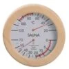 Sauna Thermometer Hygrometer En Thermometer Rond (Ø16cm)